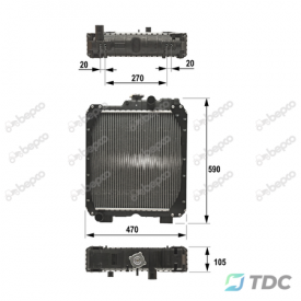 Aušinimo radiatorius