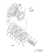 Stabdžių stūmoklio guminis žiedas