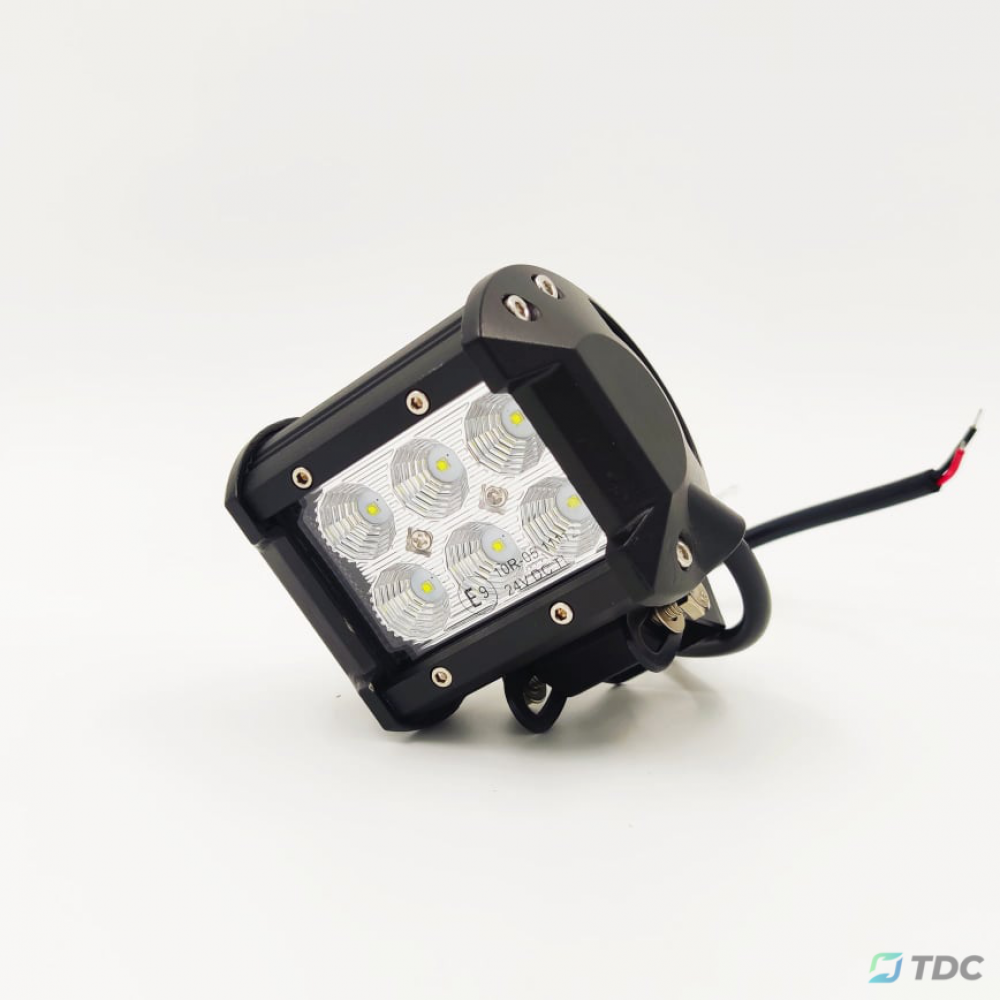LED žibintas 6x3W 12-24V; Spot Beam
