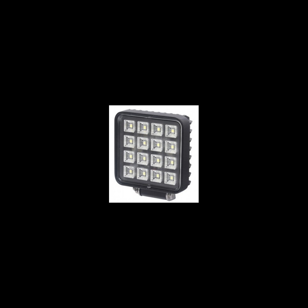 LED žibintas su jungikliu 16x16W 12-24V 2400LM