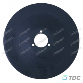 Kultivatoriaus diskas Ø300X2.5 FLAT 3 HOLES